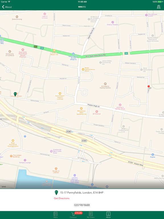 Noodle Street iPad screenshot 4 - Food & Drink app