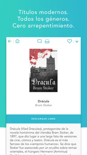 Captura de pantalla de EBook Search Pro en iPhone 4
