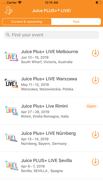 Juice PLUS+® LIVE! iPhone screenshot 2 - Business app