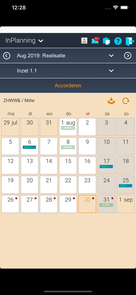 InPlanning App - Business App | MWM