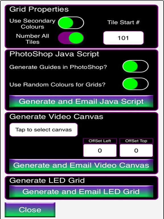 FidoLED iPad screenshot 4 - Utilities app
