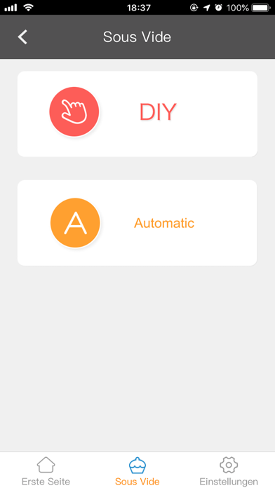 Proficook Sous Vide Screenshot