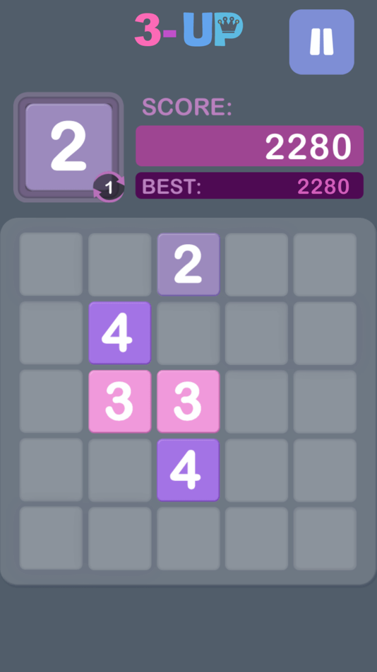#2. Three Up (iOS) 由: Tang Cho man