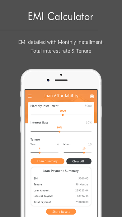 Screenshot #3 pour EMI Calculator & Loan Compare