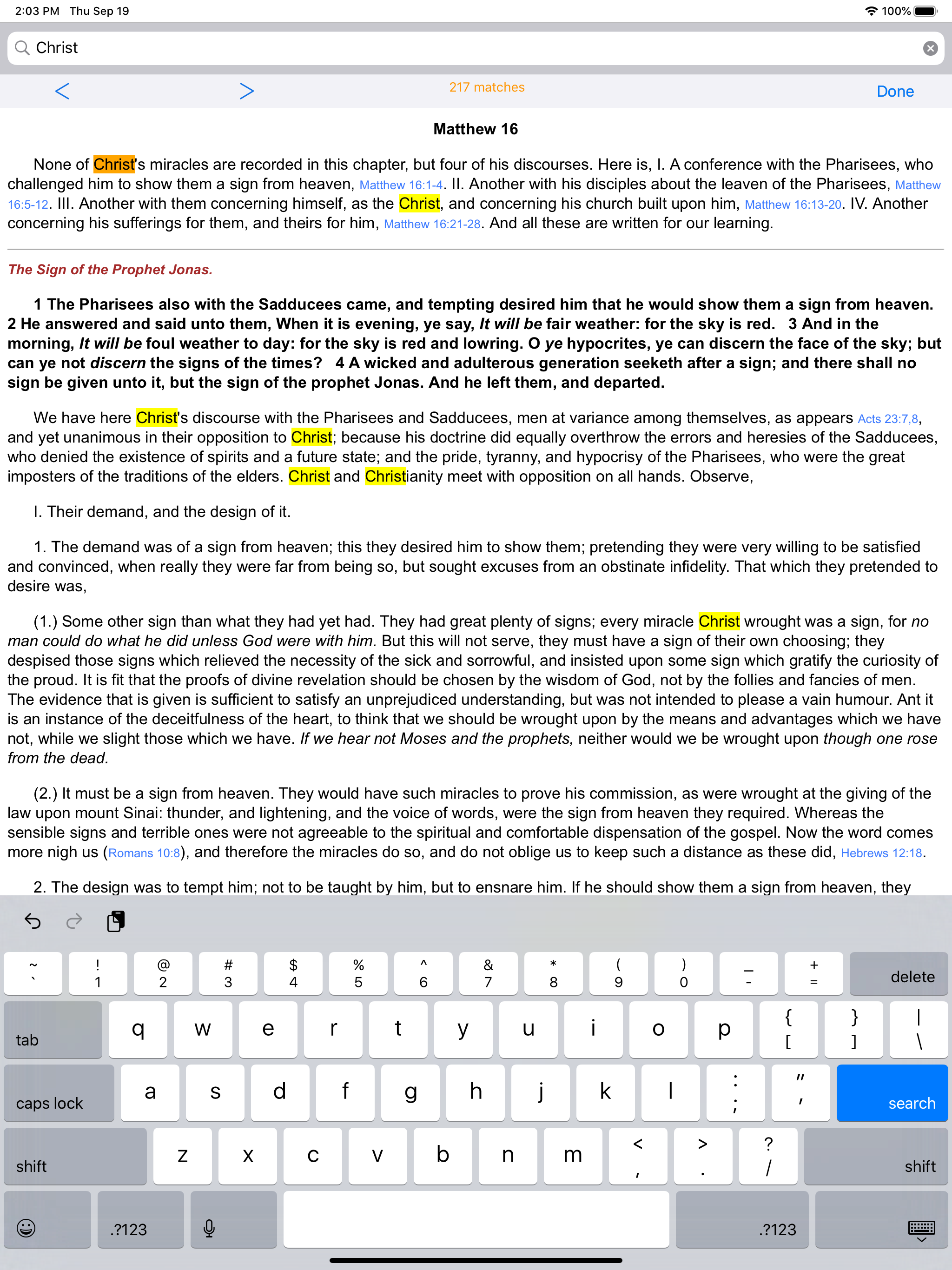 Matthew Henry Commentary