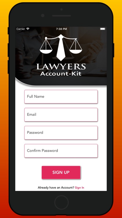 Lawyer's Account Kit