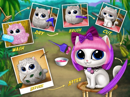 Screenshot #6 pour Baby Animal Hair Salon 2