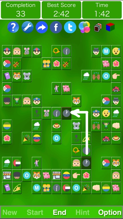 1611 Emoji Solitaire - Go