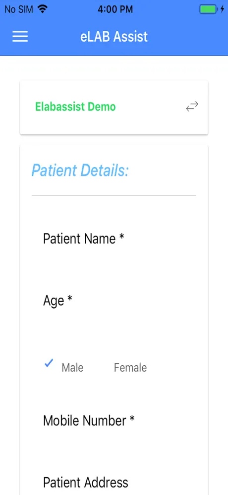 eLabAssist Doctor