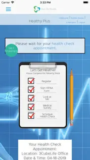 own my health iphone screenshot 2