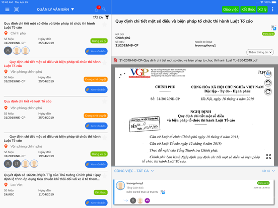 Screenshot #5 pour Vietsovpetro eOffice