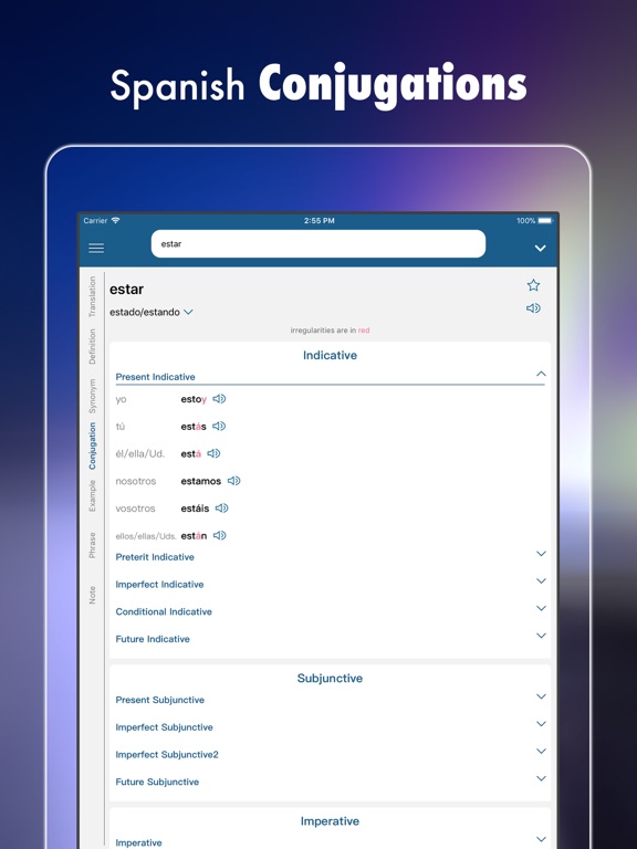Screenshot #5 pour Spanish Plus Dict & Translator