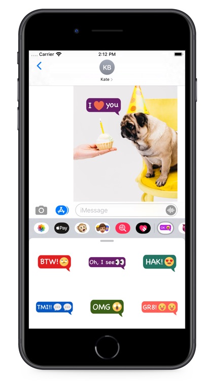 Emoji Message Bubbles screenshot-5