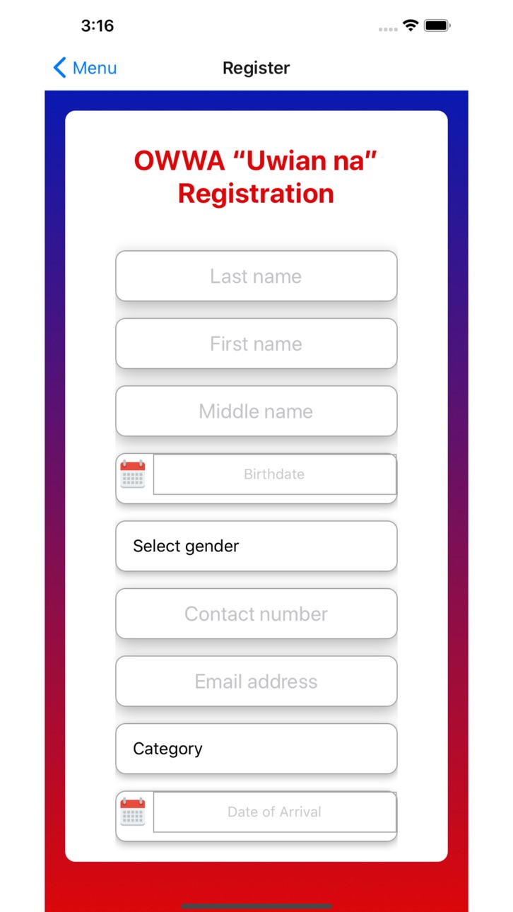 iPhone screenshot