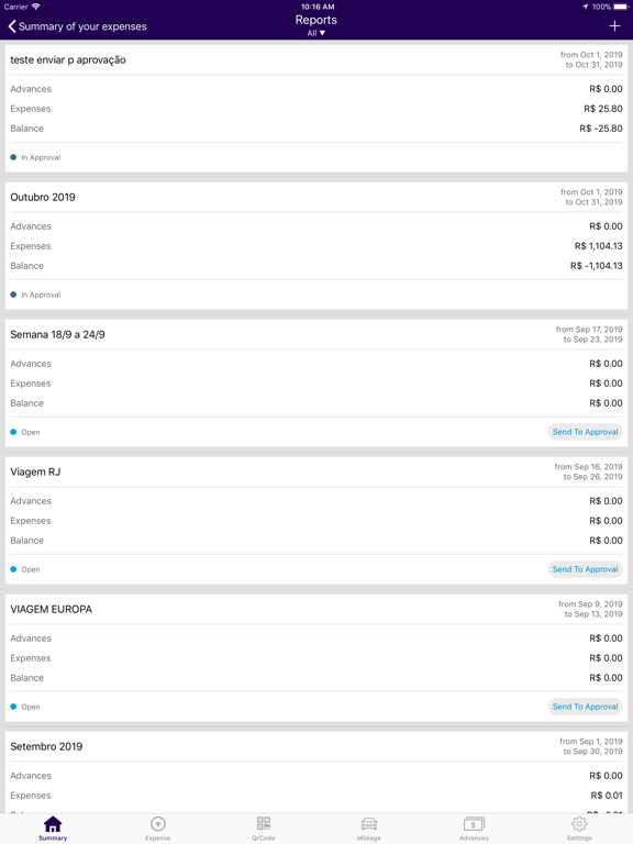 Expense Mobi iPad screenshot 4 - Finance app