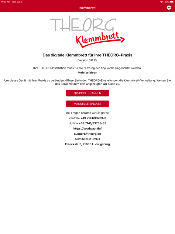 Screenshot #4 pour THEORG Klemmbrett