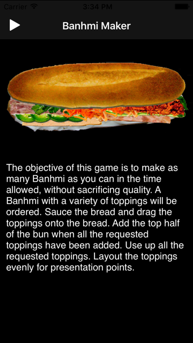 Screenshot #1 pour Banhmi Maker