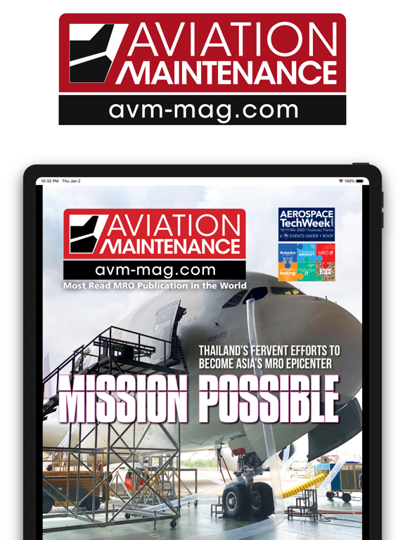 AVM MAG (Aviation Maintenance) iPad screenshot 3 - Business app
