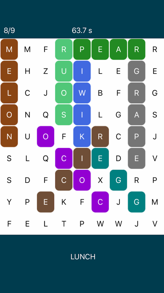 #4. Word Search Wear - Watch game (iOS) By: Tocapp Games S.L.
