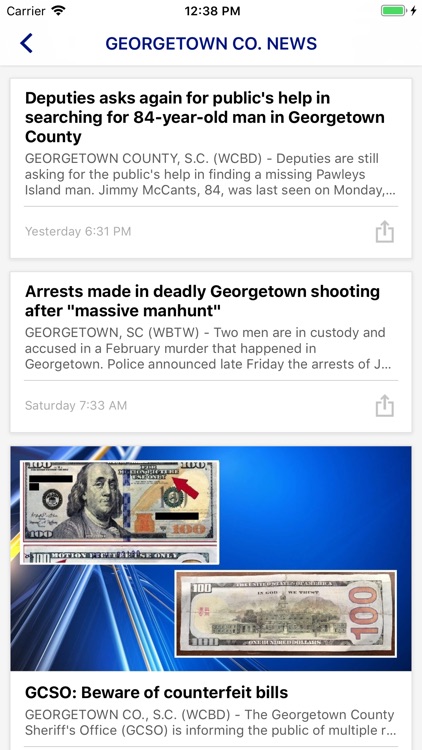Georgetown County News