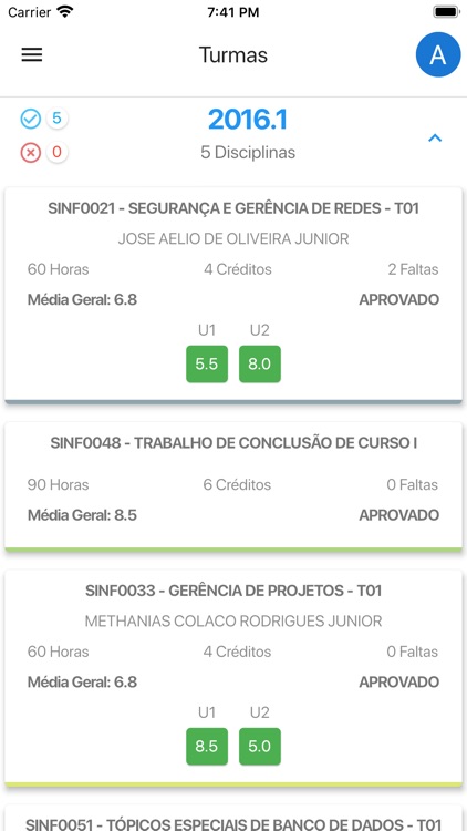 eUFS Aluno screenshot-4