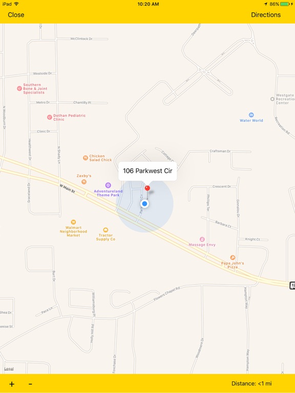 Pioneer Telephone Directories iPad screenshot 4 - Reference app