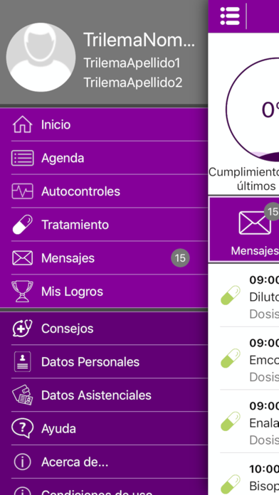 Rehabilitación Cardiaca Screenshot