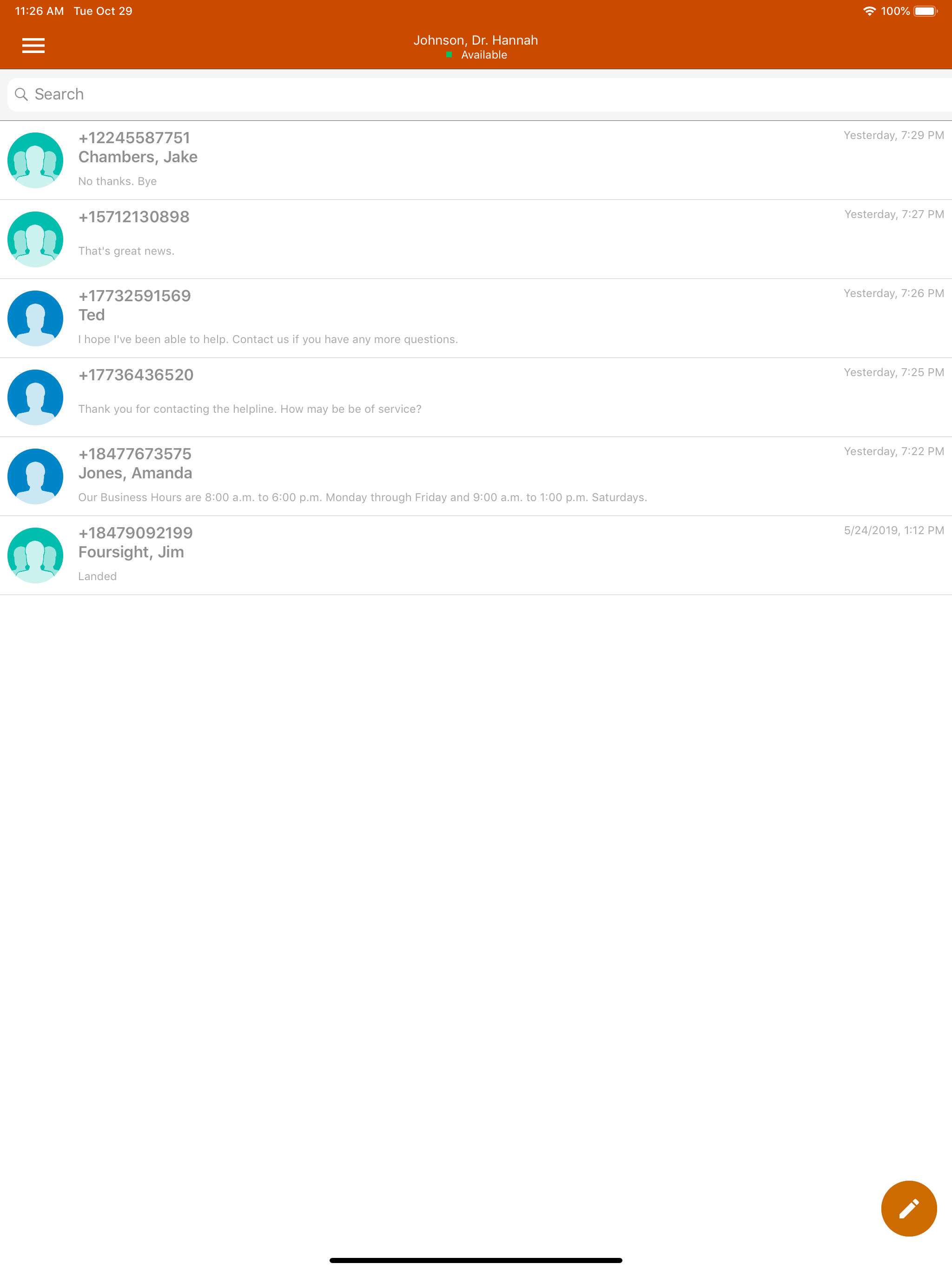 Mutare Text // Engage screenshot 4