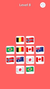 Emoji Match Memory Game screenshot