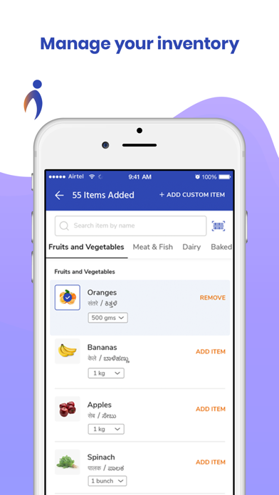 App screenshot