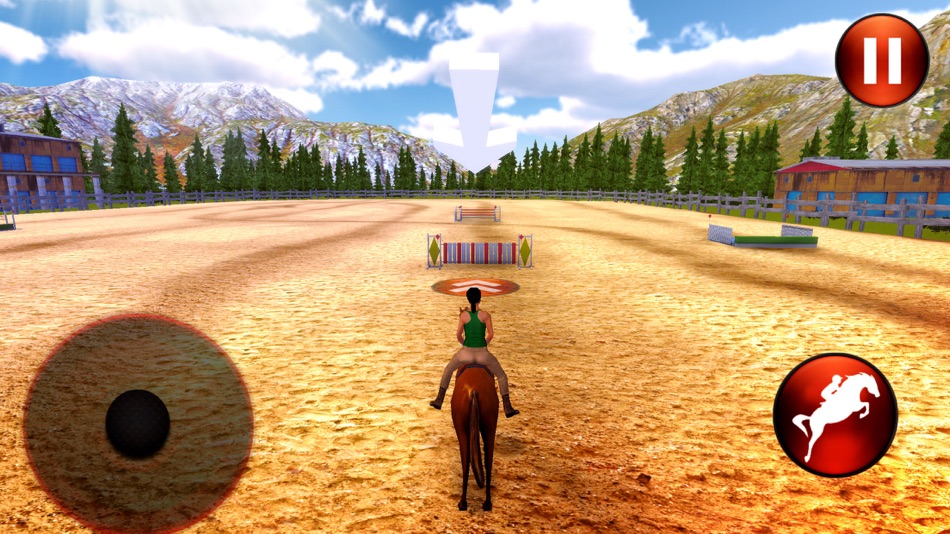 #2. Horse Riding 3D: Show Jumping (iOS) 由: Tayga Games OOO