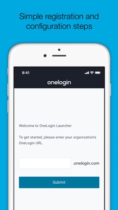 OneLogin Portal screenshot 1