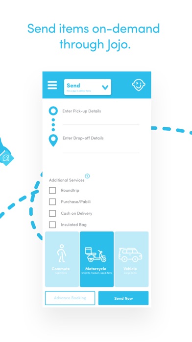 Screenshot #2 pour Jojo - Fast & Secure Delivery