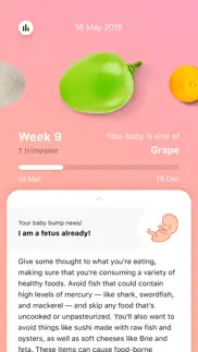 pregnancy tracker: baby bump iphone screenshot 2