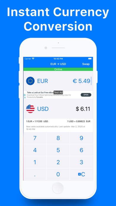 Screenshot #1 pour MixCoin - Currency Converter