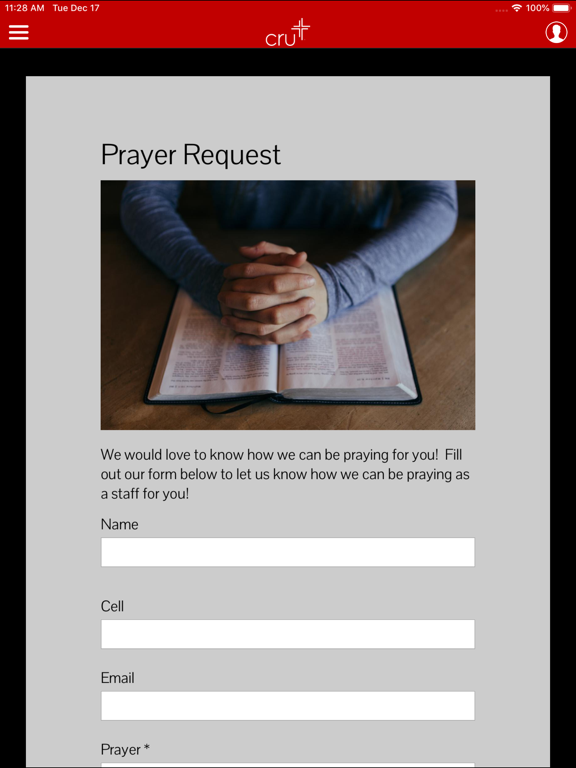 CRU Raleigh iPad screenshot 6 - Social Networking app