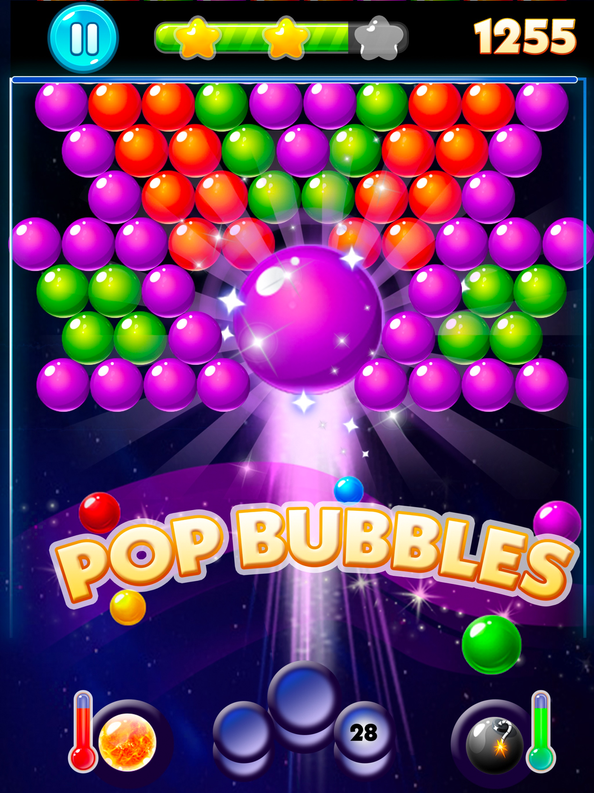 Classic Bubble Pop-Ball Games