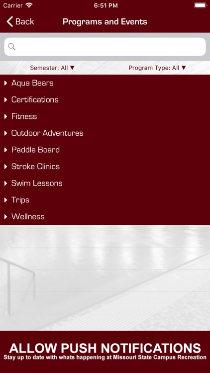 MSU CAMPUS RECREATION screenshot-4