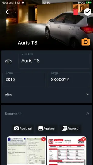 Captura de pantalla de Car Log Universal en iPhone 5