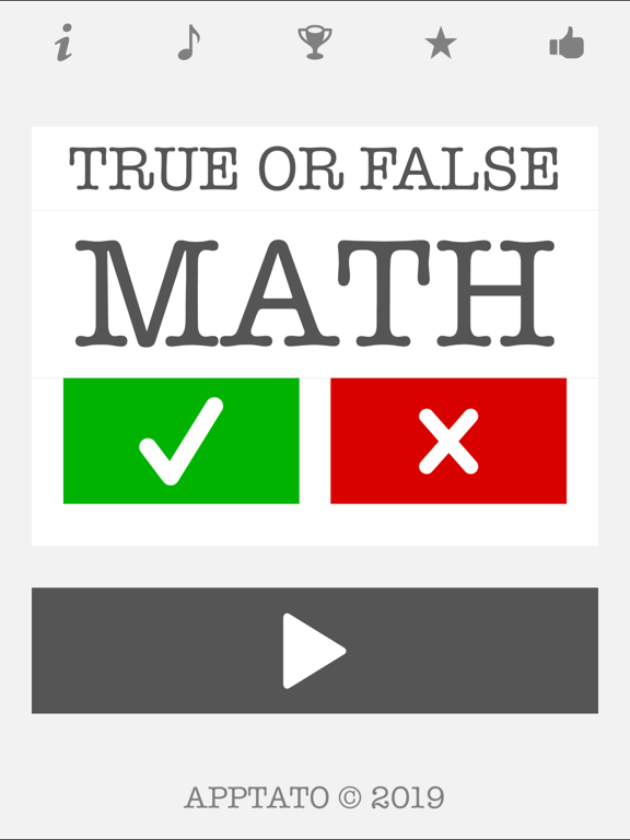 Screenshot #4 pour Mathématiques Vrai ou Faux