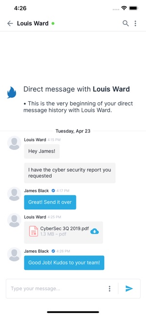 Hotshot Secure Messaging(圖4)-速報App