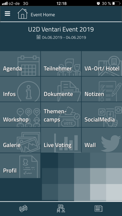 Screenshot #3 pour U2D Event-App