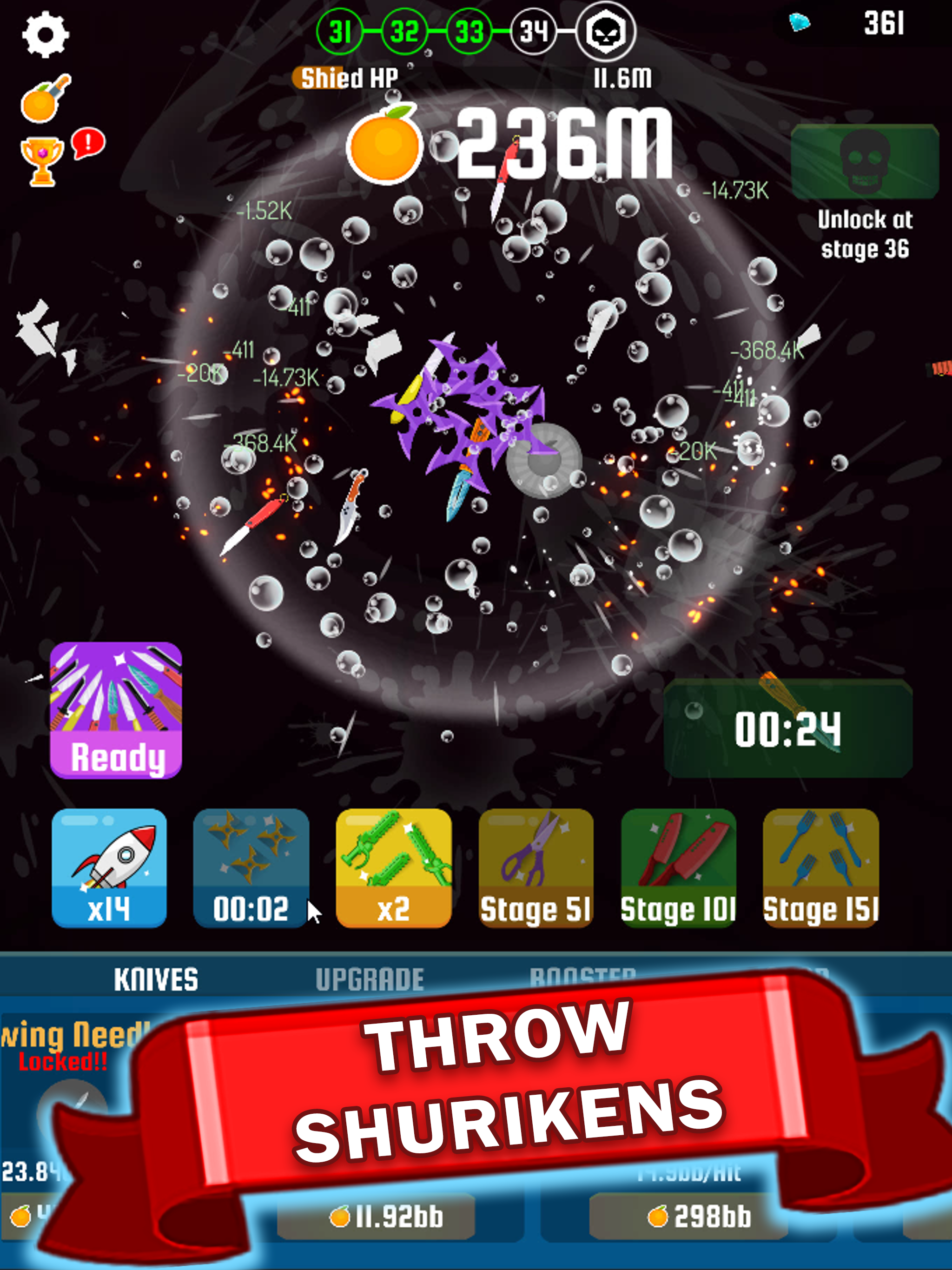 Idle Knife: Slash The Fruits screenshot 8