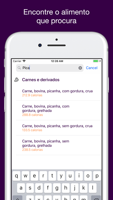 Tabela IBGE de Alimentos Screenshot