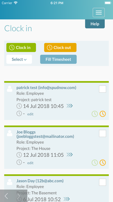 App screenshot