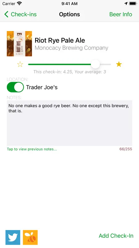 Tappd That for Untappd screenshot 3 of 7