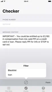 messagefilter pro iphone screenshot 3