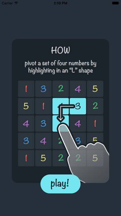 Pivots - A Math Puzzle Game Screenshot