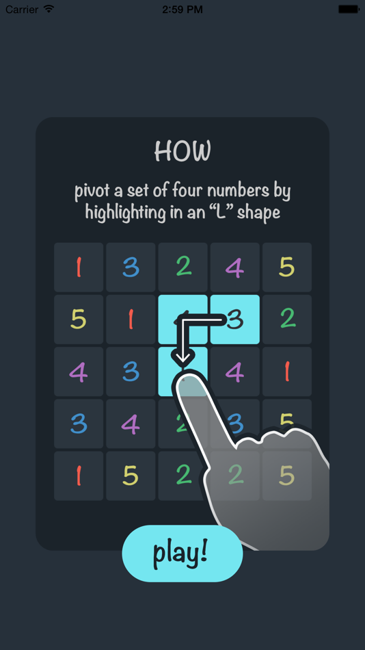 #3. Pivots - A Math Puzzle Game (iOS) بواسطة: 30 South LLC