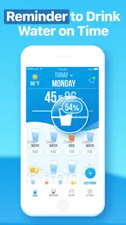 water reminder - daily tracker iphone screenshot 1